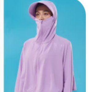 women ULTIMATE UV PROTECTION suit+cap+mask spf50+